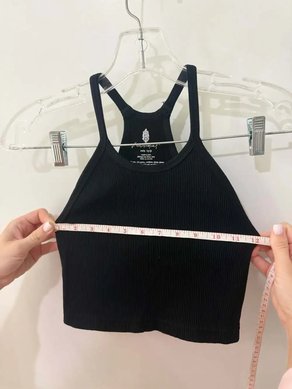 FP Movement Happiness Runs Ribbed Cropped Tank Top
